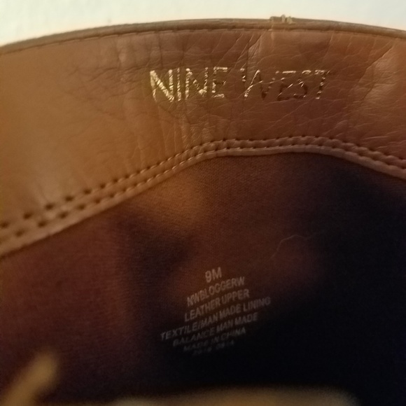 Nine West Leather Boots - Women's 9 - Picture 3 of 4